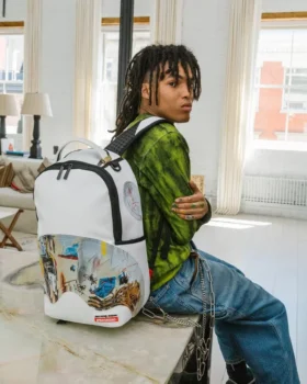 OFFIZIELLER BASQUIAT ACQUE PERICOLOSE 1981 RUCKSACK (DLXV)