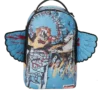 OFFIZIELLER BASQUIAT UNTITLED (FALLEN ANGEL) 1981 FLÜGEL-RUCKSACK (DLXV)