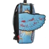OFFIZIELLER BASQUIAT UNTITLED (FALLEN ANGEL) 1981 FLÜGEL-RUCKSACK (DLXV)