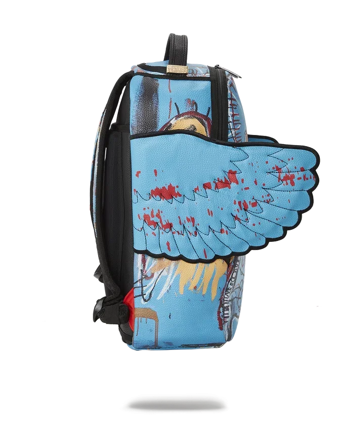 OFFIZIELLER BASQUIAT UNTITLED (FALLEN ANGEL) 1981 FLÜGEL-RUCKSACK (DLXV)