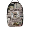 ONE PIECE WANTED SHARK POSTERS RUCKSÄCKE