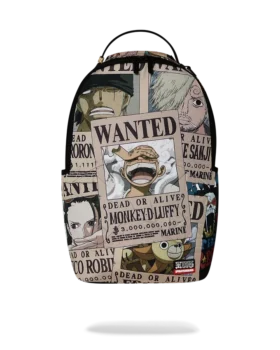 ONE PIECE WANTED SHARK POSTERS RUCKSÄCKE