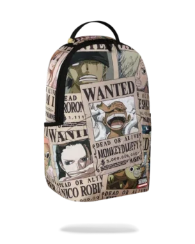 ONE PIECE WANTED SHARK POSTERS RUCKSÄCKE