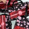 OUKA KENRAN HAYUMI HOKAZANO OFFIZIELLE KOLLABORATION Mini-Seesäcke