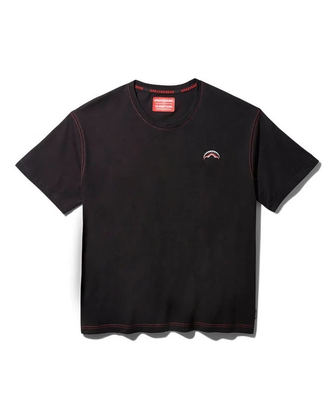 OVER SHARK T-SHIRT (SCHWARZ)