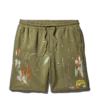 PAINT SPLAT STRICKSHORTS (GRÜN)