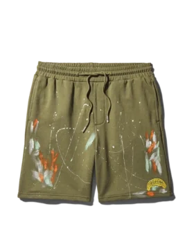 PAINT SPLAT STRICKSHORTS (GRÜN)