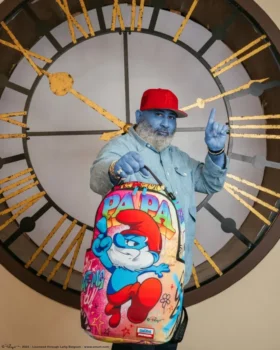 PAPA SMURF ON THE RUN Rucksäcke