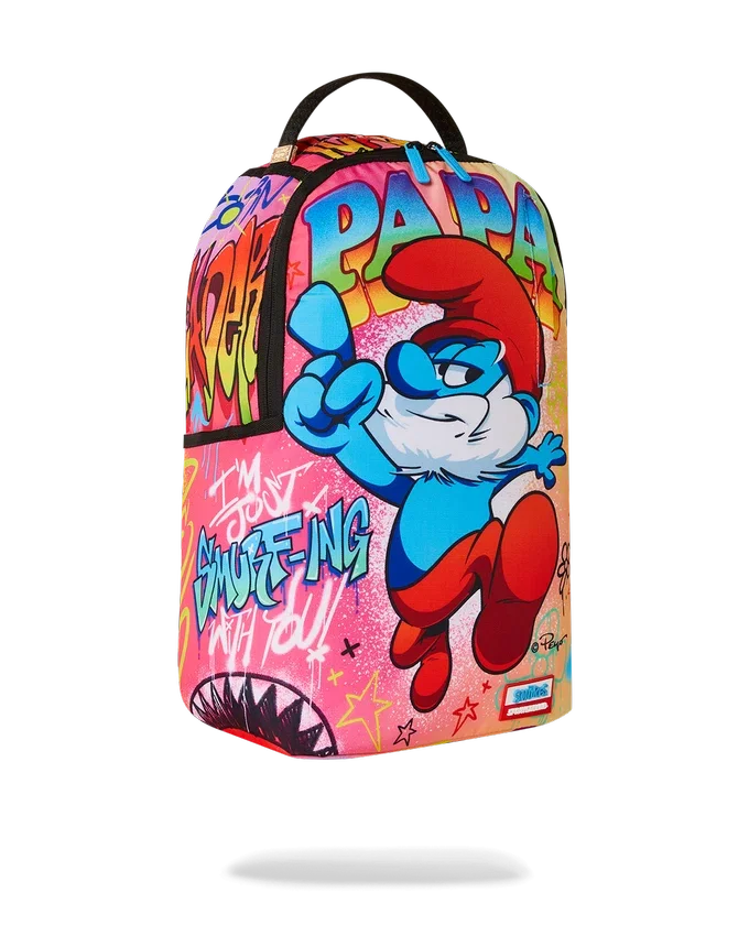 PAPA SMURF ON THE RUN Rucksäcke