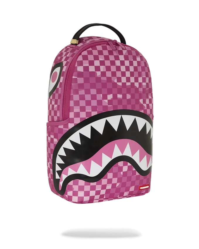 PINK CAMOCHECK RUCKSACK