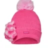PINK LIL BEAR PUFF-MÜTZE