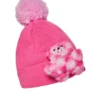 PINK LIL BEAR PUFF-MÜTZE