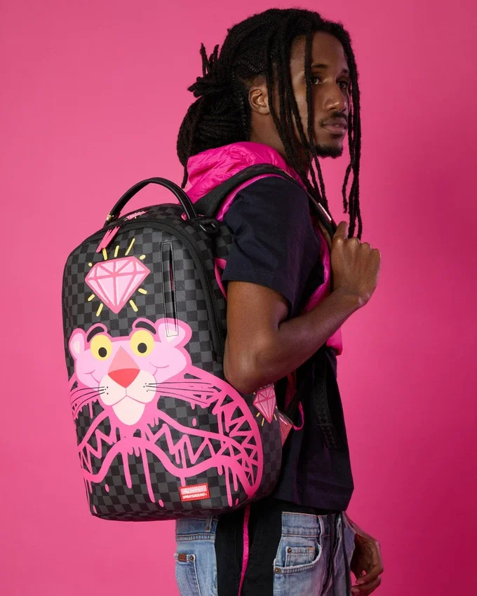 PINK PANTHER DIAMOND SHARK RUCKSACK