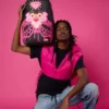PINK PANTHER DIAMOND SHARK RUCKSACK
