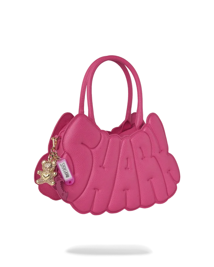 PINK POP SHARK BUBBLE HANDTASCHE