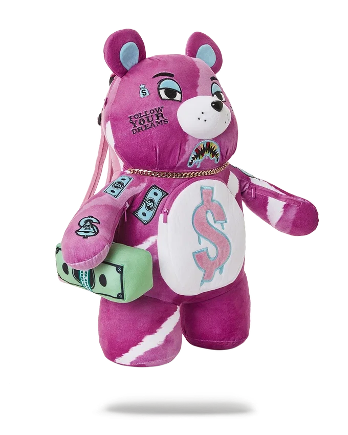 PINK PUNK MONEYBEAR TEDDYBEAR Rucksäcke