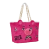 PLÜSCH-MONEYBEAR-Tragetasche (ROSA)