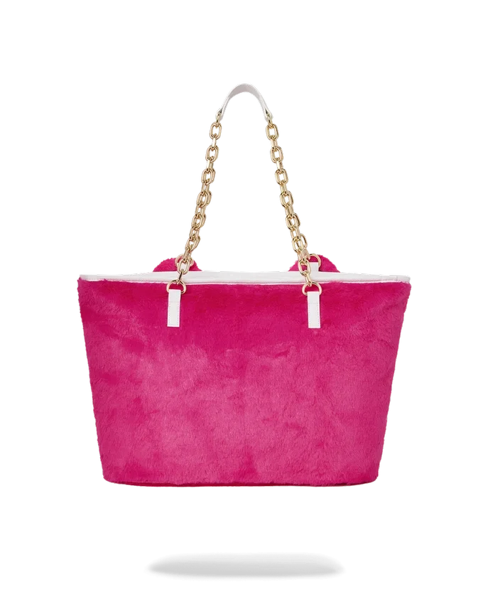 PLÜSCH-MONEYBEAR-Tragetasche (ROSA)