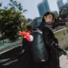 PLUSH SHARK BIG BITE RUCKSACK