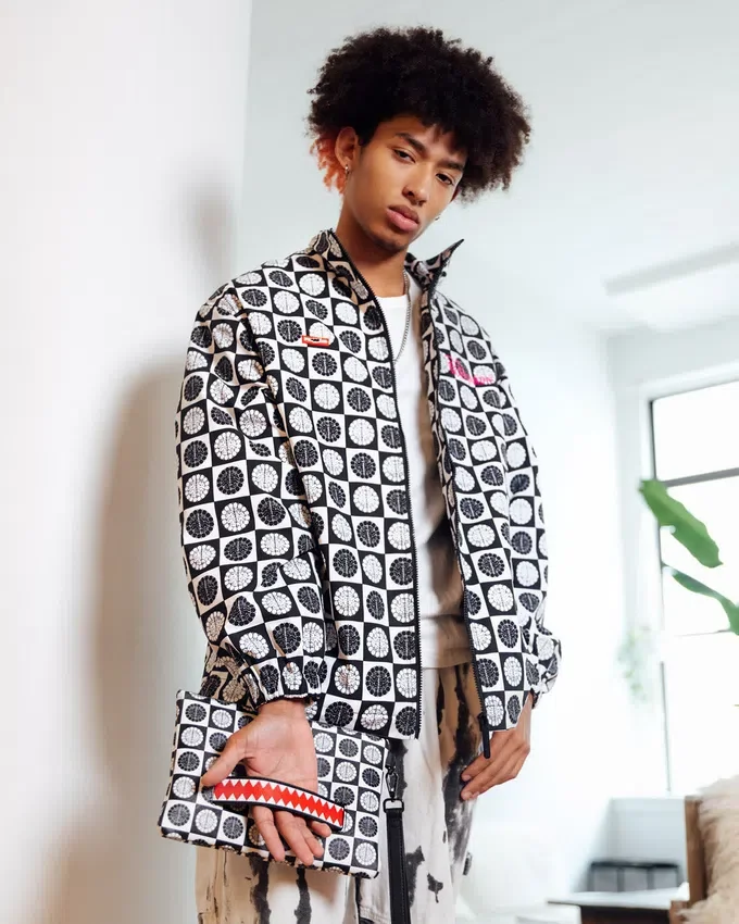 POODLE CHECK RON ENGLISH COLLAB Pochettes