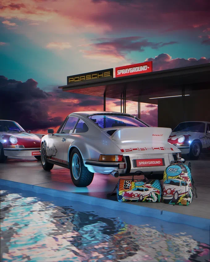 PORSCHE 1972 COLLAB-Rucksäcke (NUR 1.191 STÜCK HERGESTELLT)