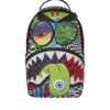 PSYCHO WORLD OF FUN RUCKSACK (MIT ABNEHMBAREN KLETT-AUGENKLAPPEN)
