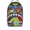 PSYCHO WORLD OF FUN RUCKSACK (MIT ABNEHMBAREN KLETT-AUGENKLAPPEN)
