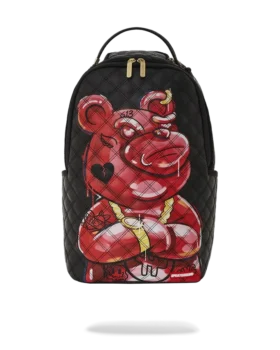 QUILT HANDGEMALTER DIABLO-BÄR-RUCKSACK (DLXV)