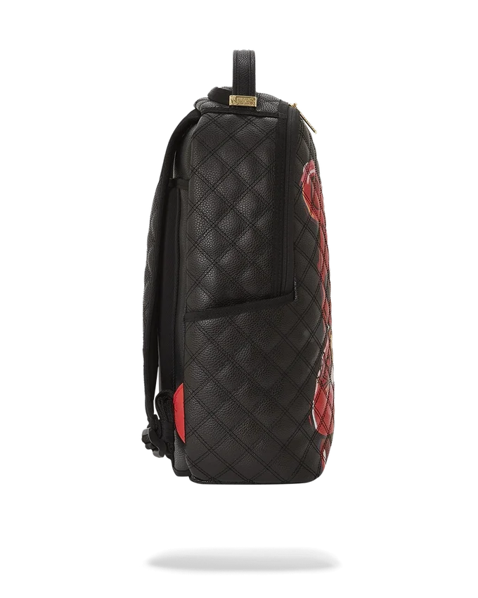 QUILT HANDGEMALTER DIABLO-BÄR-RUCKSACK (DLXV)