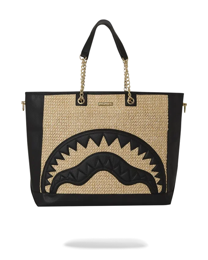 RAFFIA-PALMEN-Tragetaschen