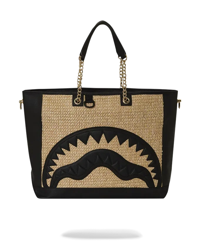 RAFFIA-PALMEN-Tragetaschen