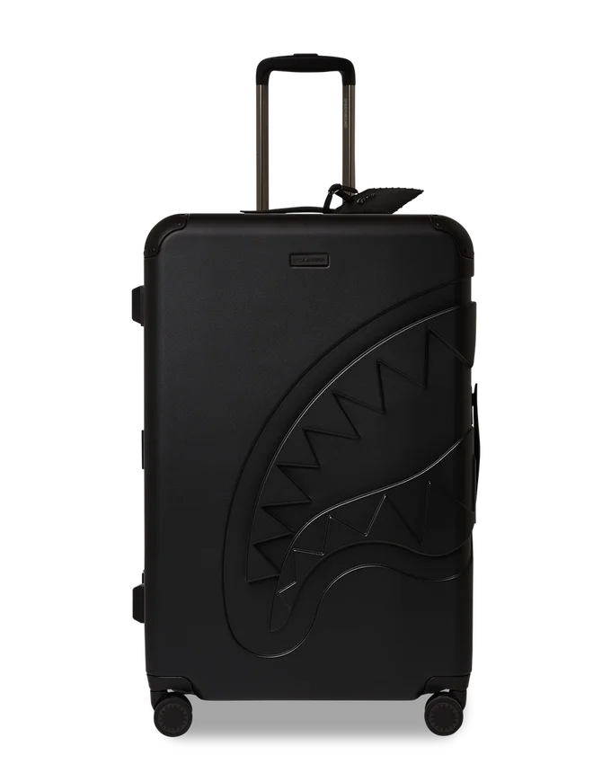 REALITY CHECK SHARKITECTURE FULL-SIZE JETBLACK REISEGEPÄCK (GUNMETAL-BESCHLÄGE)