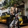 RICHIE RICH PAINT THE SHARK GOLD RUCKSACK