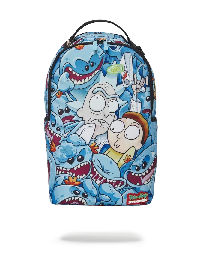 RICK & MORTY MESEEKS CRAMMED RUCKSACK (DLXR)