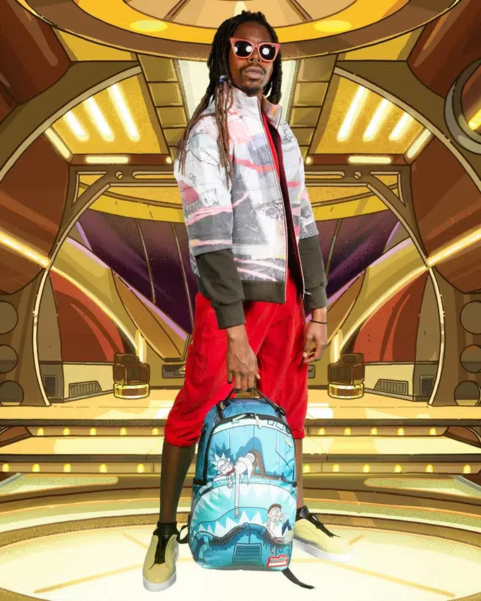 RICK & MORTY NAPSACK RUCKSACK (DLXR)
