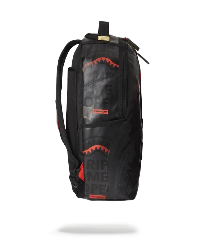 RIP ME OPEN RUCKSACK (FROSTED TRANSPARENT)