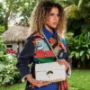 RIVIERA LE BLANC GOLD CHAIN SHARK Handtasche