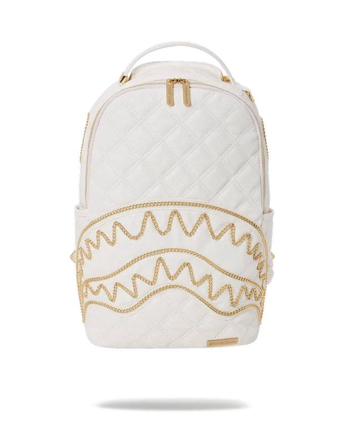 RIVIERA LE BLANC GOLD CHAIN Shark Rucksäcke (DLXV)