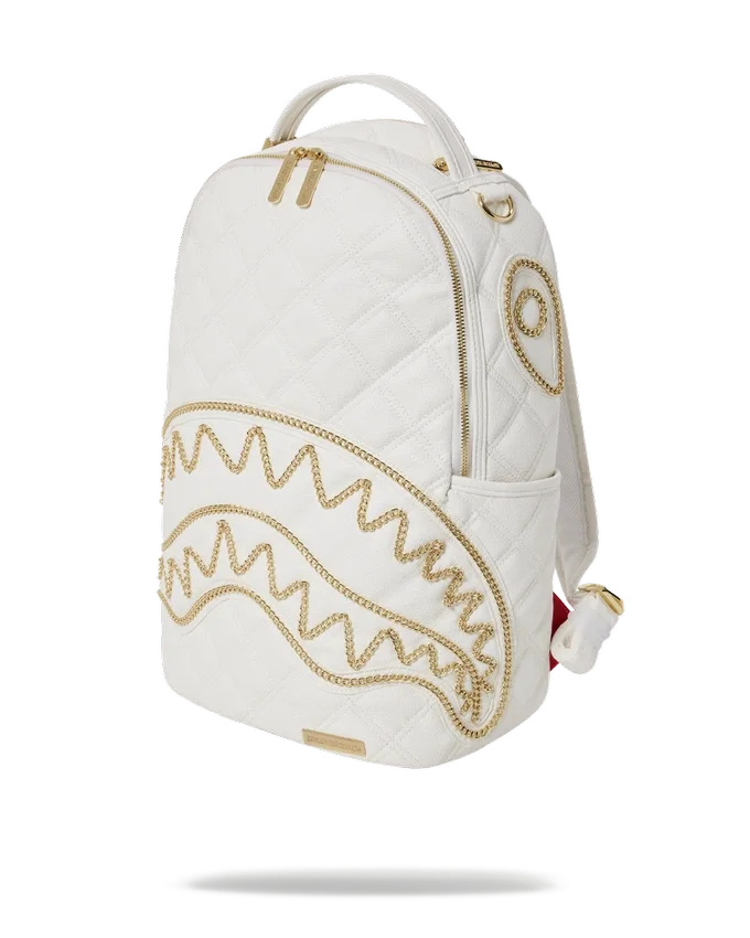 RIVIERA LE BLANC GOLD CHAIN Shark Rucksäcke (DLXV)