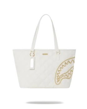 RIVIERA LE BLANC GOLD CHAIN Shark Tragetasche