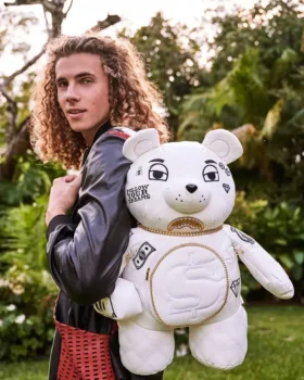 RIVIERA LE BLANC GOLDKETTE MONEYBEAR TEDDYBEAR RUCKSACK