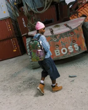 RUCKSACK „CIRCUIT BOARD MAGNETIC GRID“