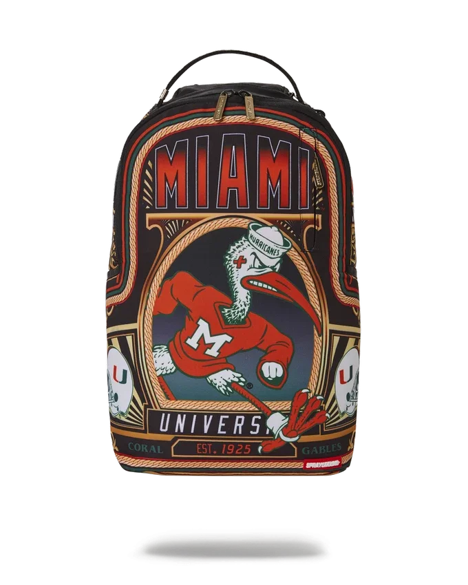 RUCKSACK DER UNIVERSITY OF MIAMI (DLXR)