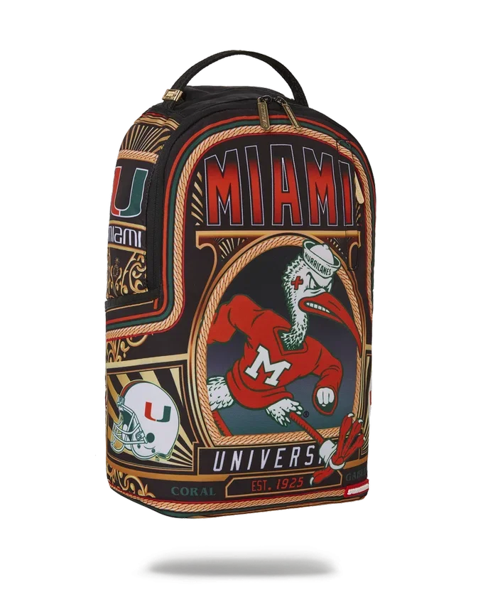 RUCKSACK DER UNIVERSITY OF MIAMI (DLXR)