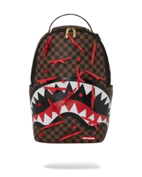 RUCKSACK MIT ECHTEN 3D-NINJA-STERNE-MOTIV (DLXV)