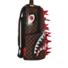 RUCKSACK MIT ECHTEN 3D-NINJA-STERNE-MOTIV (DLXV)