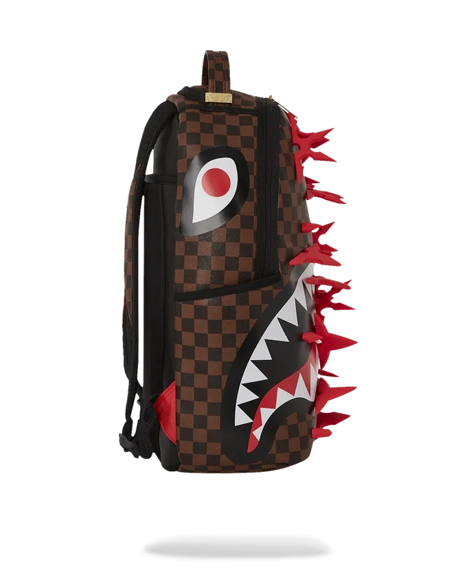 RUCKSACK MIT ECHTEN 3D-NINJA-STERNE-MOTIV (DLXV)