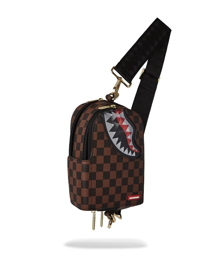 RUCKSACK MIT LENTIKULÄREM EFFEKT IN DER SLING-TASCHE