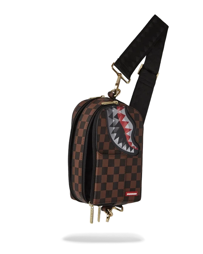 RUCKSACK MIT LENTIKULÄREM EFFEKT IN DER SLING-TASCHE