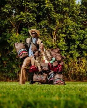Rucksack mit Moneybear-Teddybär und Lentikular-Effekt